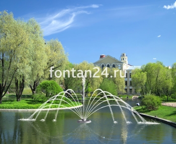 Плавающий фонтан "Веер", h=5,5 м