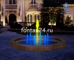 Фонтан для города "Пенный средний" ø=4 м