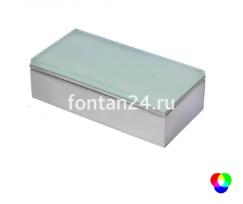 Встраиваемый LED-светильник RGB с контроллером, 12V АС, 200х100 мм, IP67